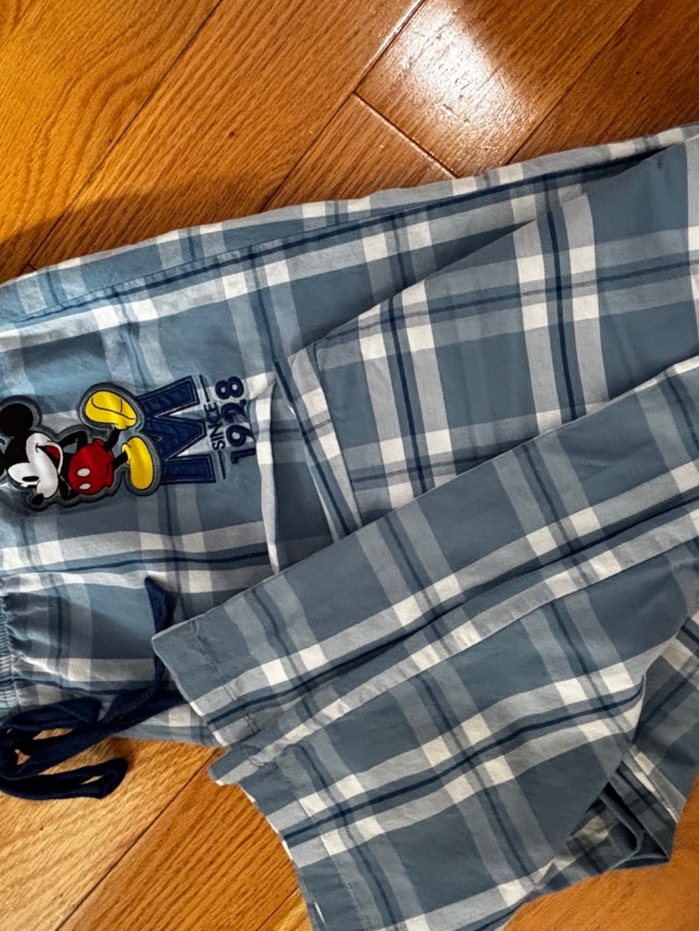 Disney Mickey Mouse Men's Plaid Pajama Pants